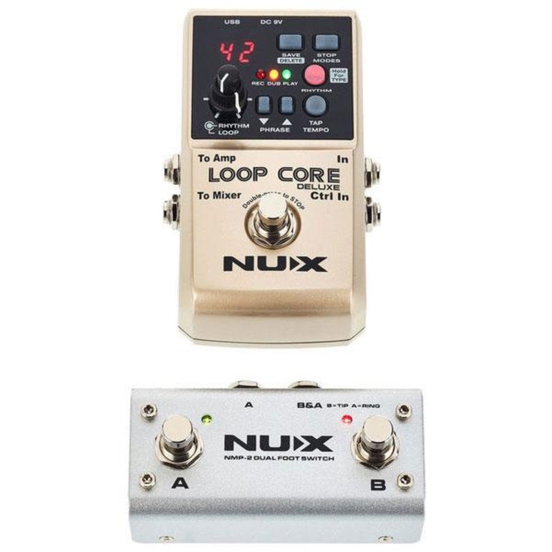 Nux Loop Core Deluxe Effect pedal Bundle