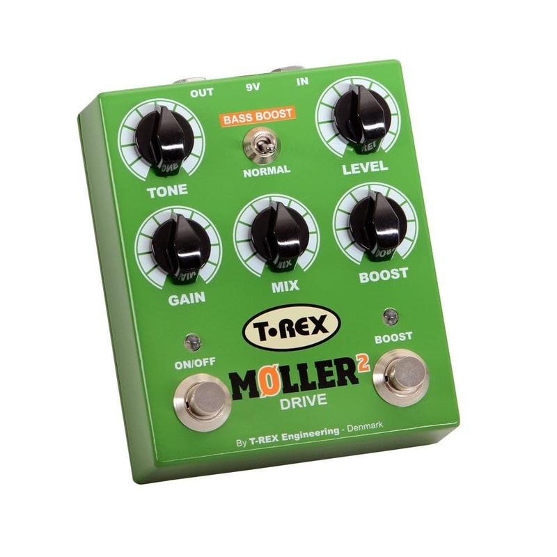 T-Rex Moller Overdrive Pedal With Clean Boost