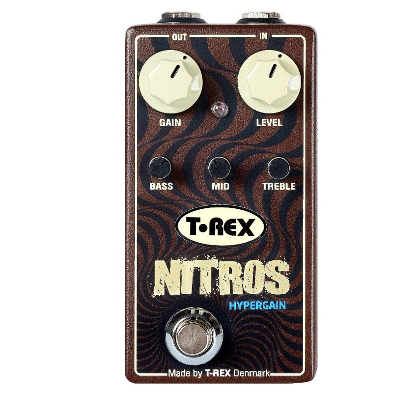 T-Rex Nitros Hypergain Distortion Guitar Effects Pedal