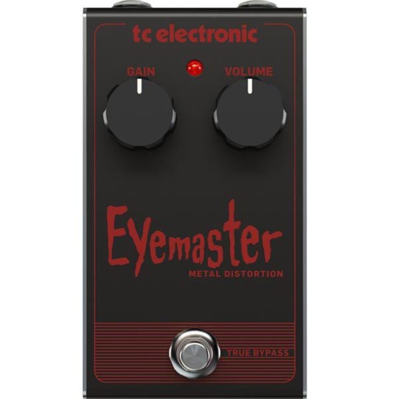 T.C. Electronic Eyemaster Metal Distortion Effects Pedal