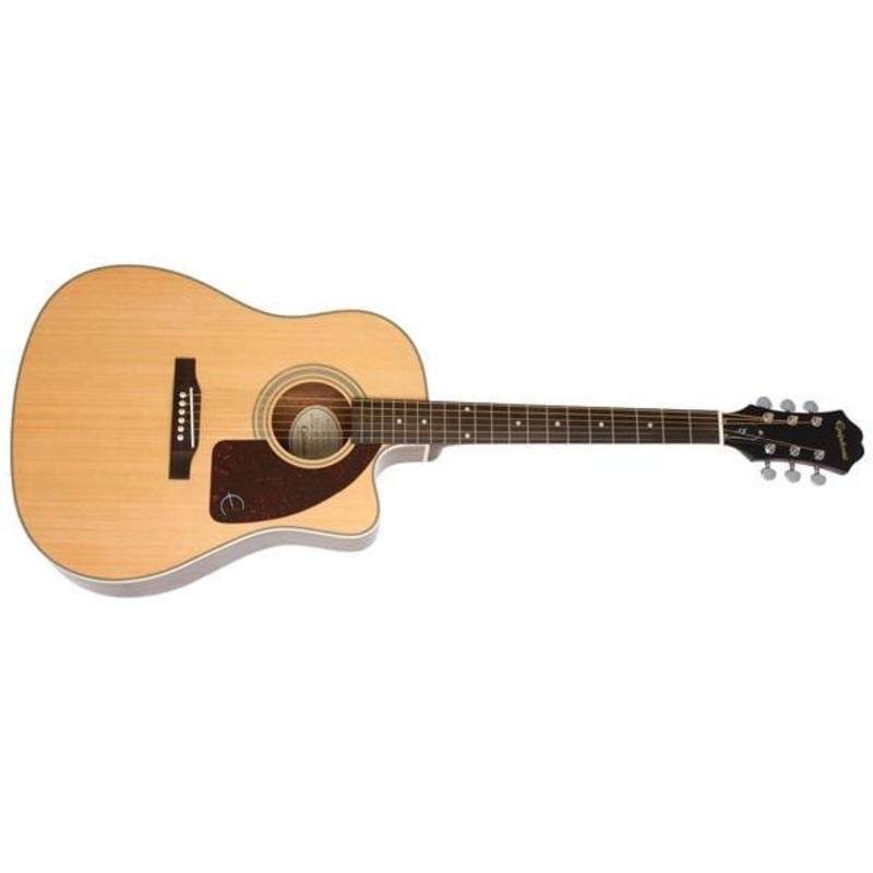 Epiphone J-15 EC Deluxe Outfit 6-String Electro Acoustic Guitar With Hard Case