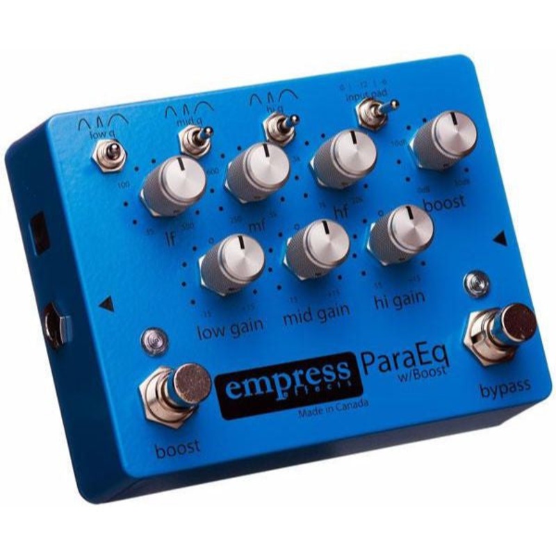 Empress Effects ParaEQ w/Boost EQ Guitar Effects Pedal
