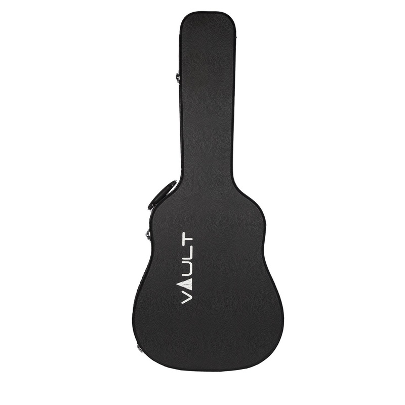 Vault Acoustic Guitar Hard Case – Black