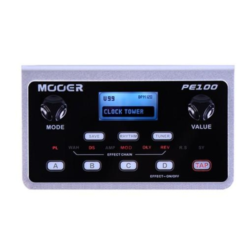 Mooer PE100 Portable Guitar Effects Pedal