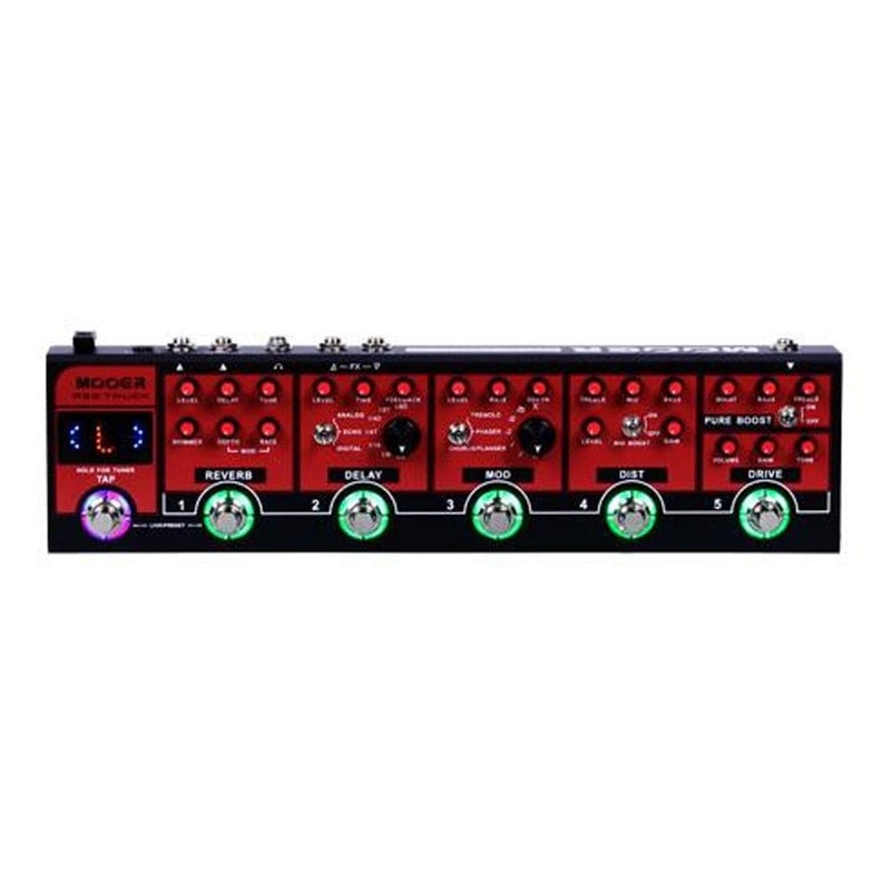 Mooer Red Truck Combined Effects Pedal