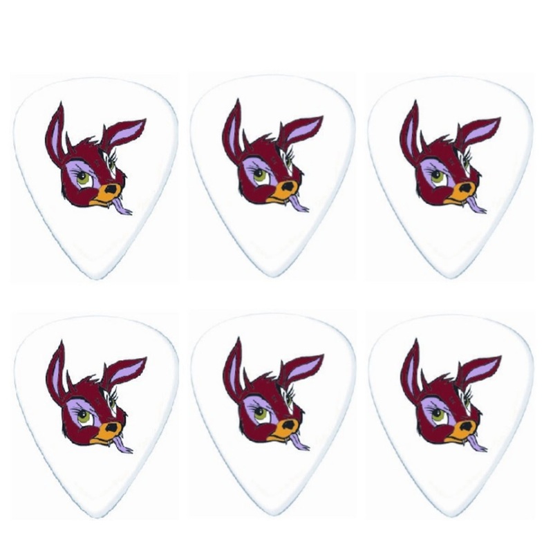 Dunlop BL23R Devil Bunny Frank Kozik Guitar Picks – Pack of 6
