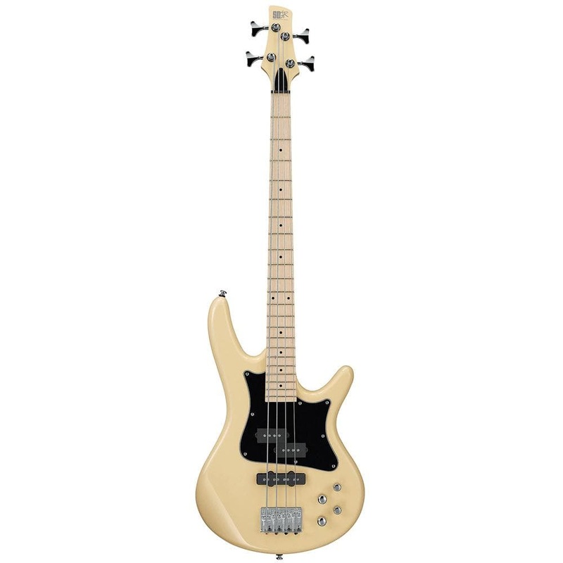 Ibanez SR Mezzo SRMD200K 4-String Electric Bass Guitar – Vintage White
