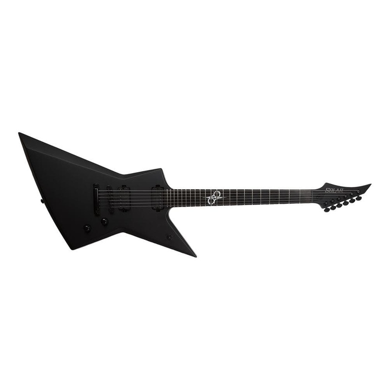Solar E2.6C G2 Type E 6-String Electric Guitar – Carbon Black Matte