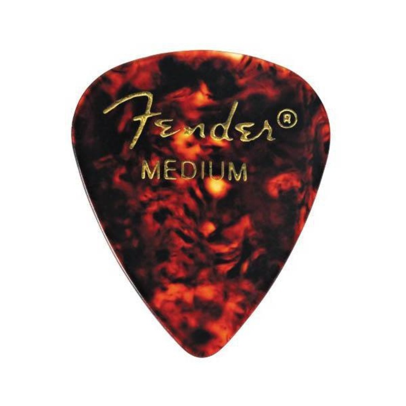 Fender 351 Classic Medium Guitar Picks – Shell – Pack of 12