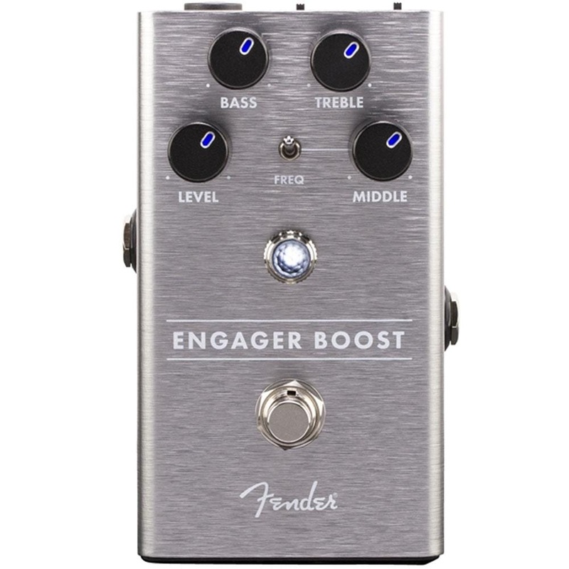 Fender 0234536000 Engager Boost Clean Boost Effects Pedal