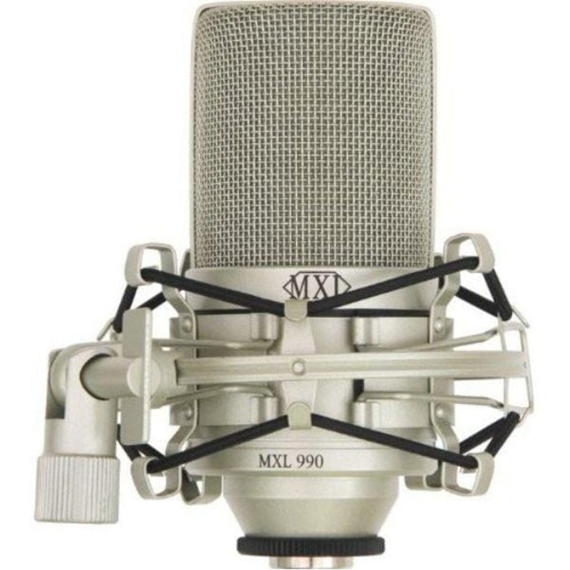 MXL 990 Condenser Microphone with Shockmount
