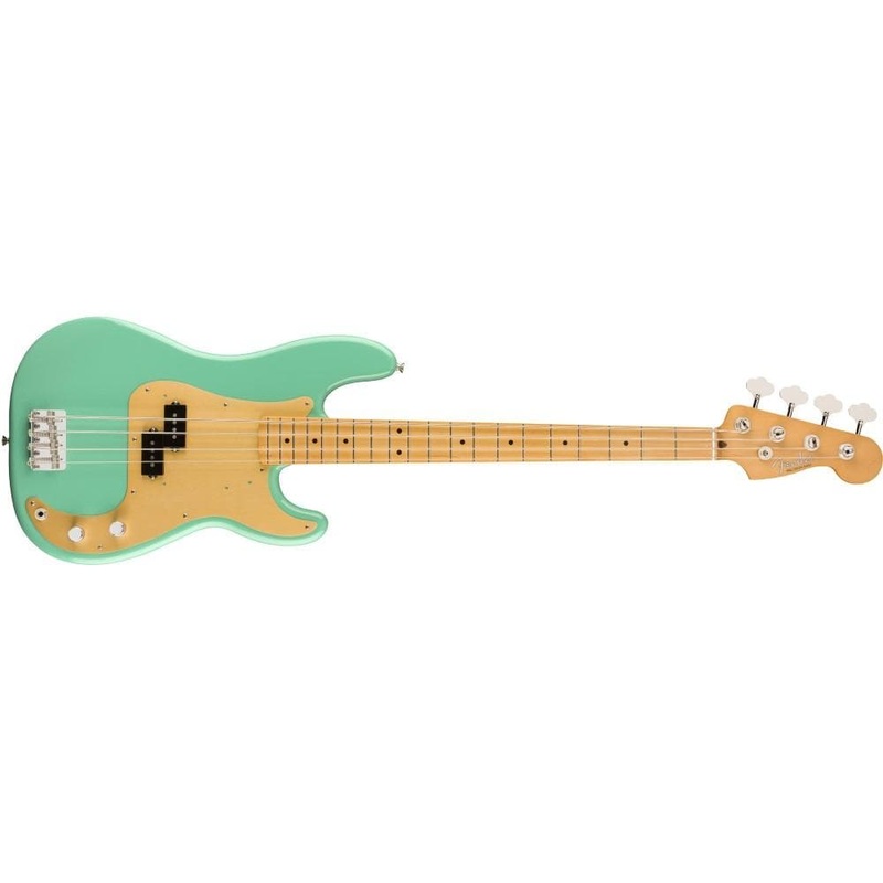 Fender Vintera 50’s Precision Electric Bass Guitar – Seafoam Green