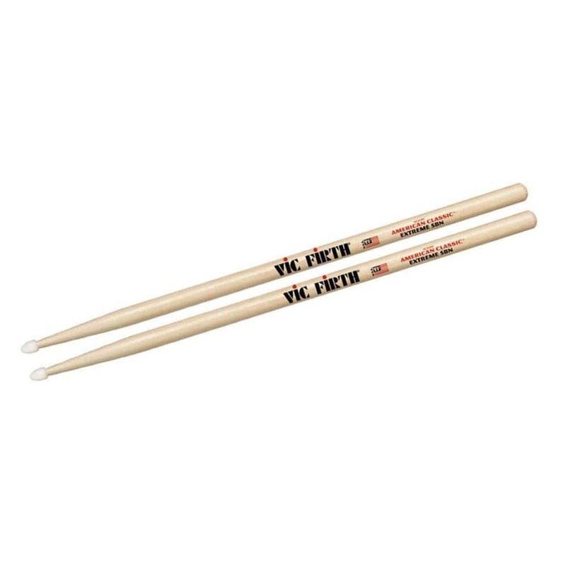 Vic Firth X5BN American Classic Nylon Tip Hickory Extreme Drumsticks