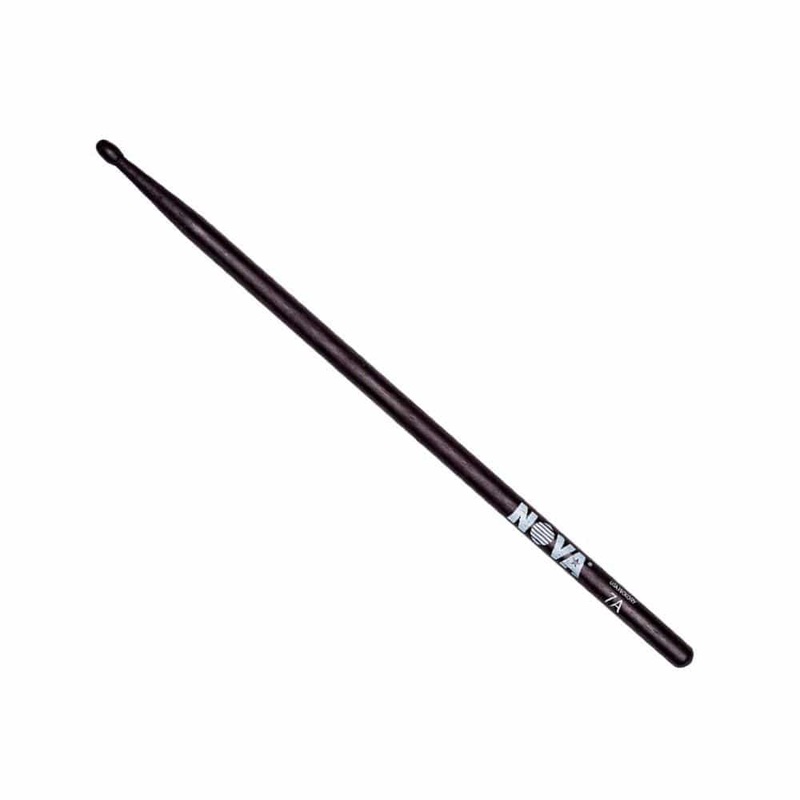 Vic Firth Nova Hickory Black Drumsticks 7A