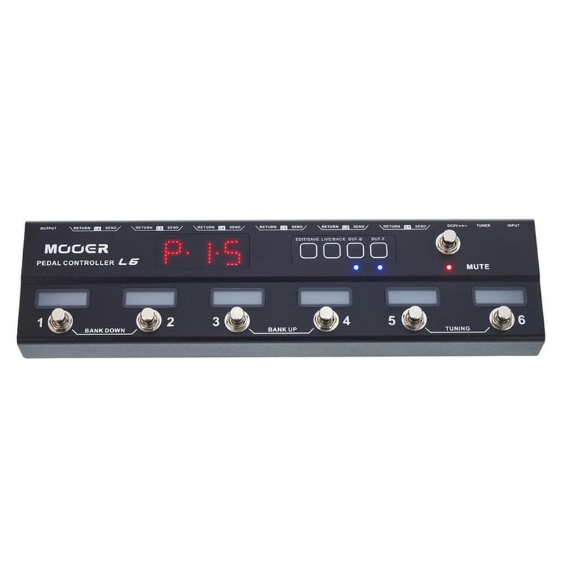 Mooer Pedal Controller Loop 6 Switcher Effects Pedal