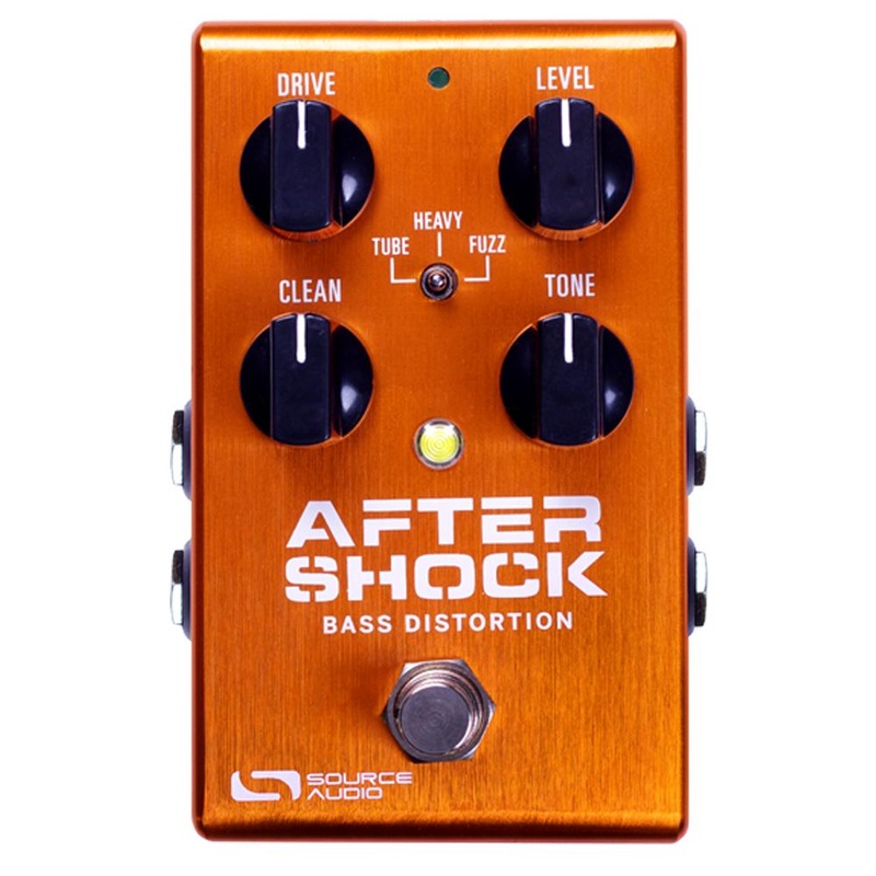 Source Audio Aftershock Bass Distortion Effects Pedal