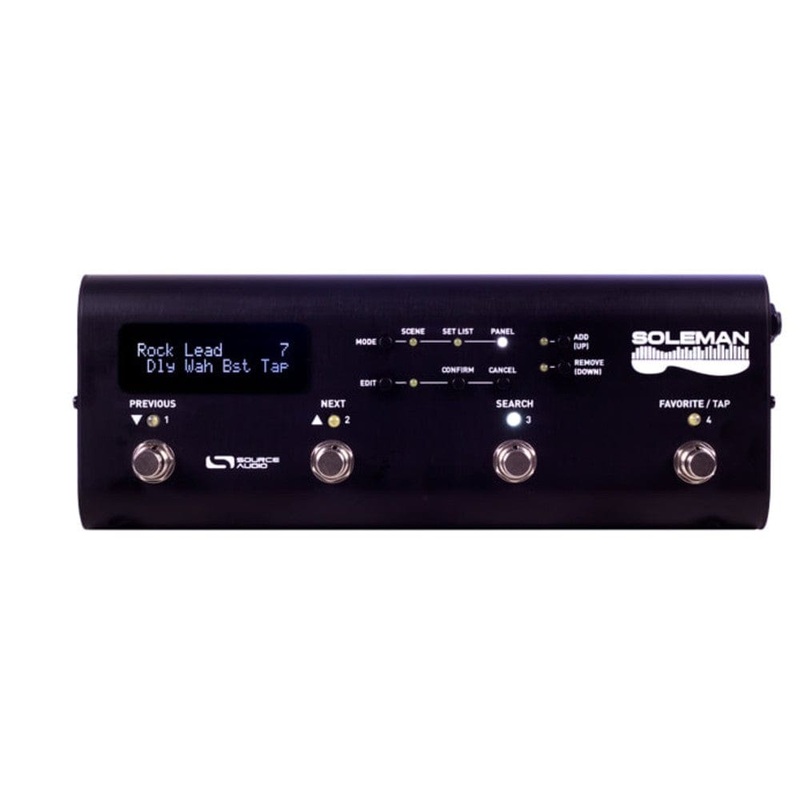 Source Audio Soleman MIDI Foot Controller Guitar Effect Pedal