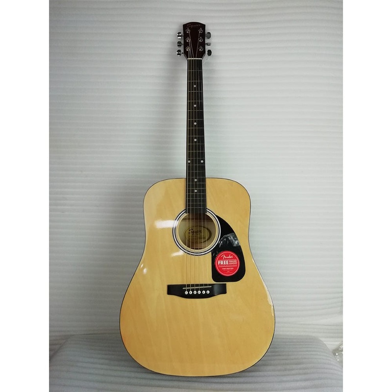 Fender Squier SA-150 Dreadnought Acoustic Guitar – Natural – Open Box B Stock