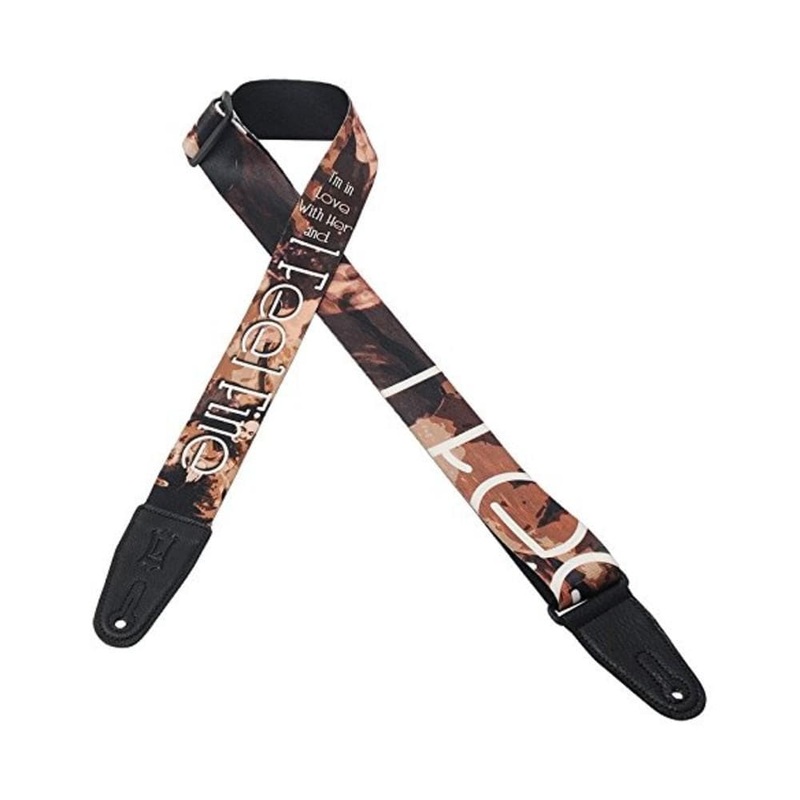 Levys MPL2022 2 Inch Polyester Guitar Strap