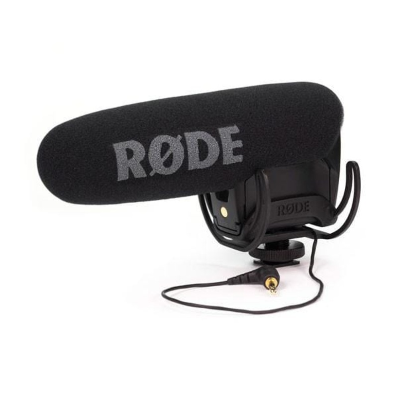 Rode VideoMic Pro With Rycote Lyre Shock Mount Compact Condenser Microphone – Open Box