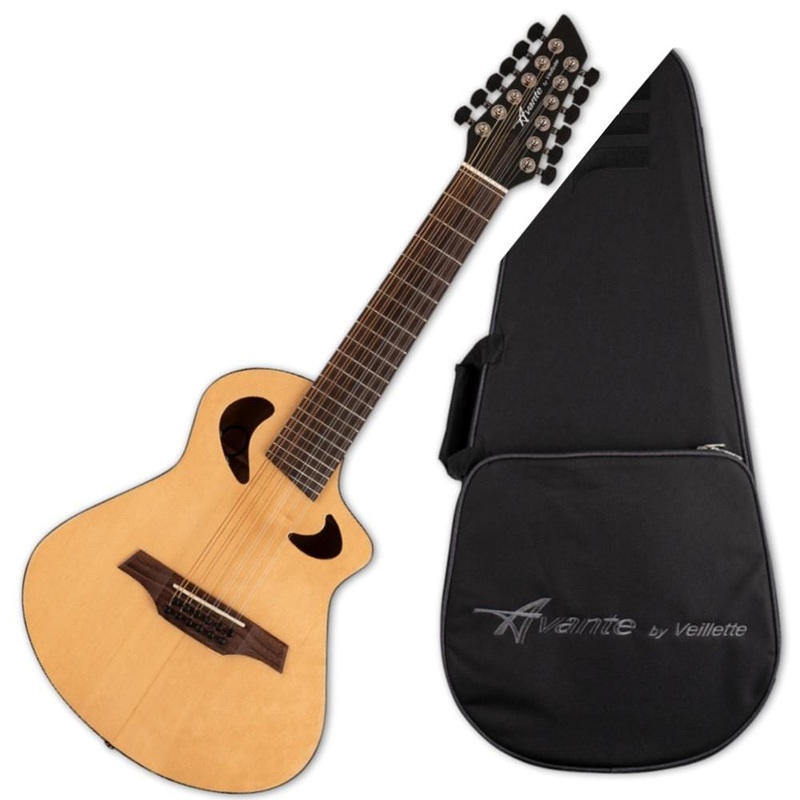 ESP Avante Gryphon AG12 12 String Electro Acoustic Guitar With Bag