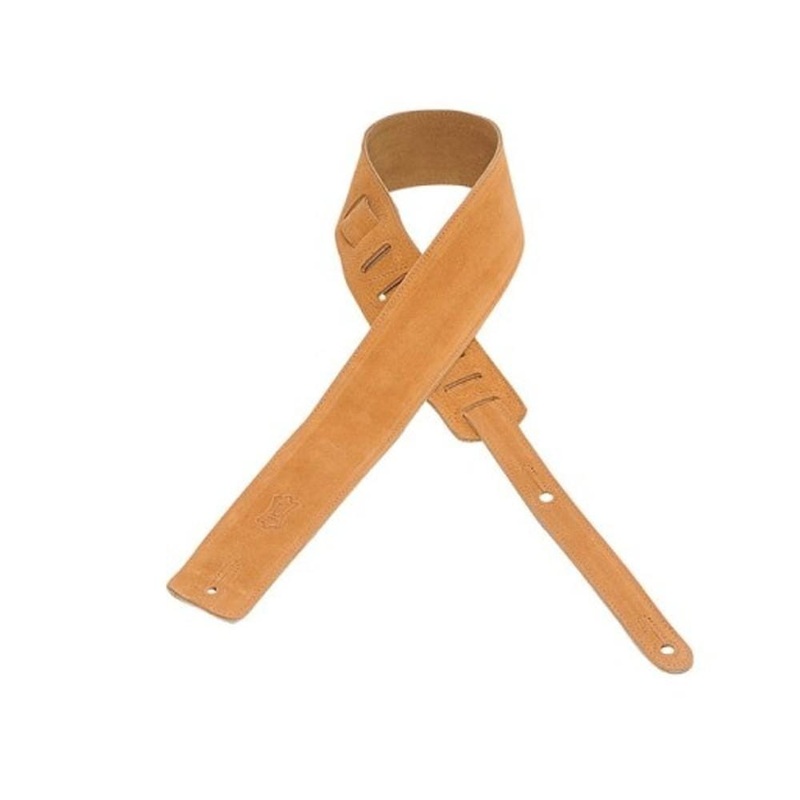 Levys MS1  2.5 inches Guitar Strap Leather – Honey