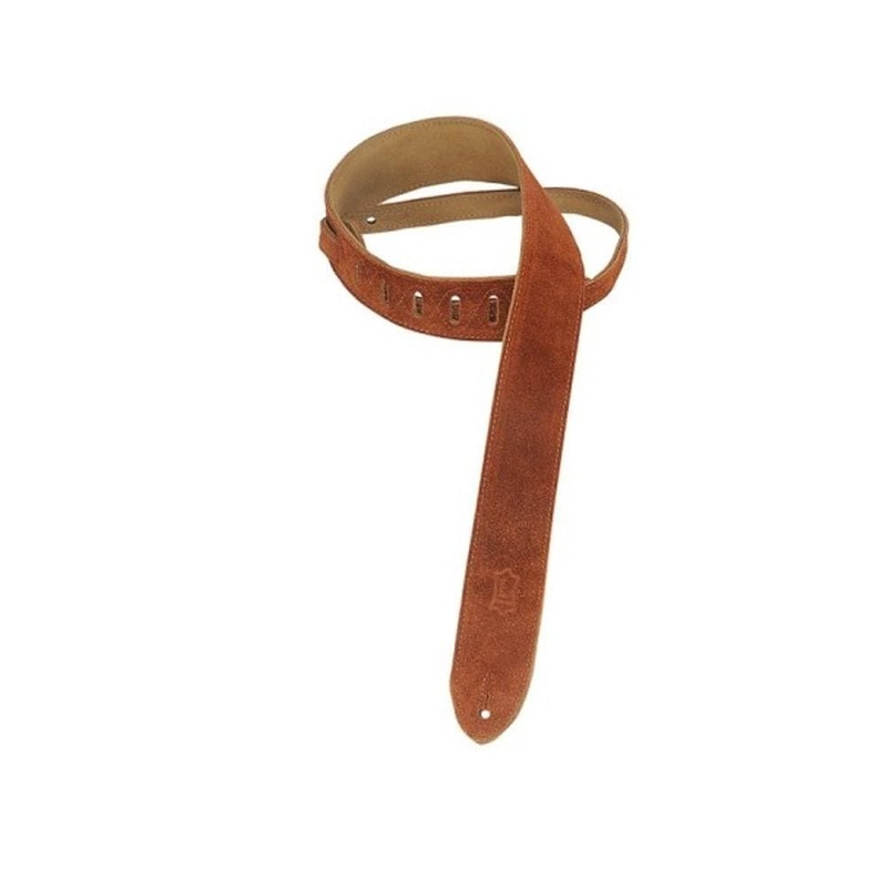 Levys MS12 XL CPR Guitar Strap Leather – 2 inch Copper
