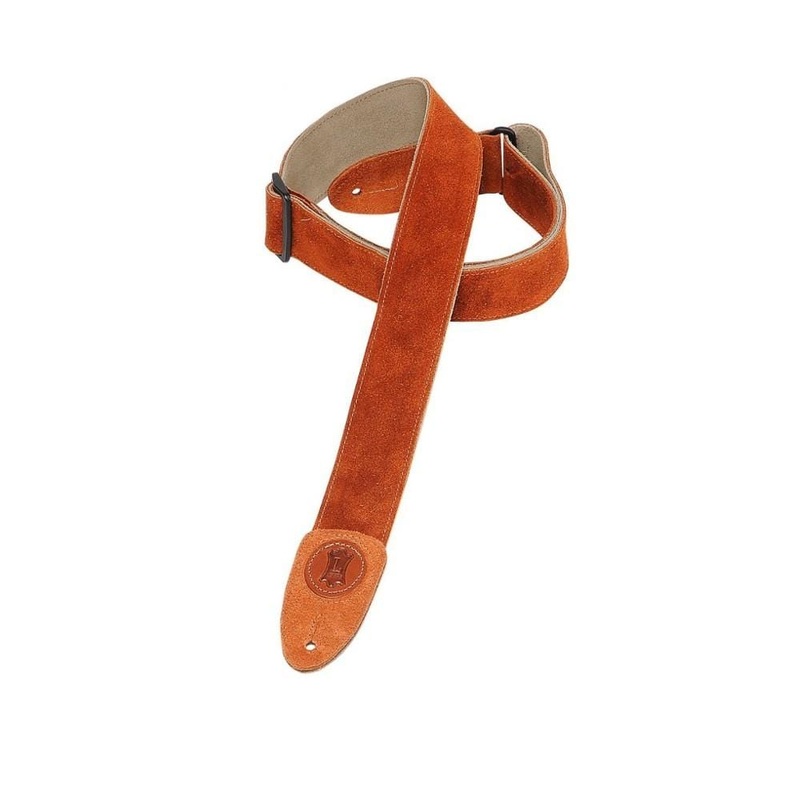Levys MSS7 CPR Guitar Strap Leather – 2 inch Copper