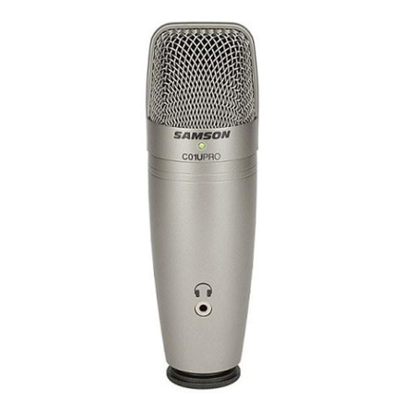 Samson C01U Pro USB Studio Condenser Microphone – Open Box