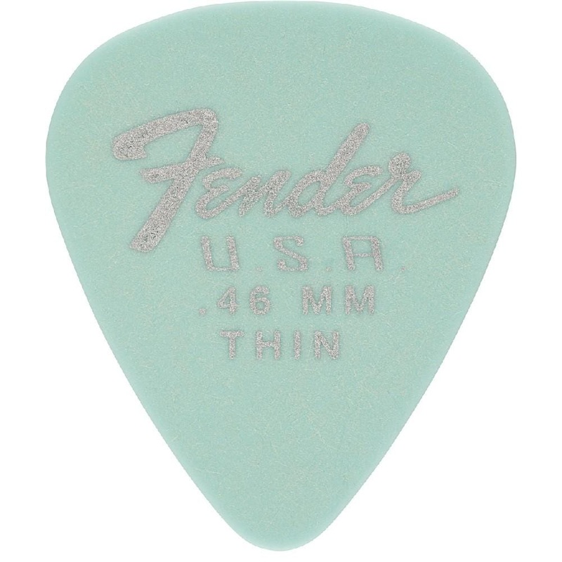 Fender Dura Tone Delrin Guitar Picks 351 Shape- Pack of 12