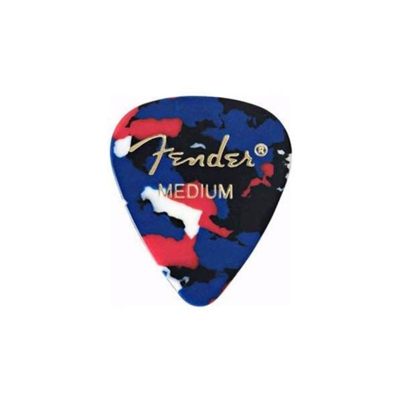 Fender 351 Classic Medium Guitar Picks – Confetti – Pack of 12