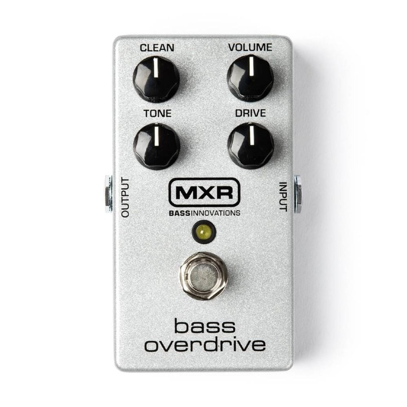 Dunlop M89 MXR Bass Overdrive Analog Guitar Effect Pedal