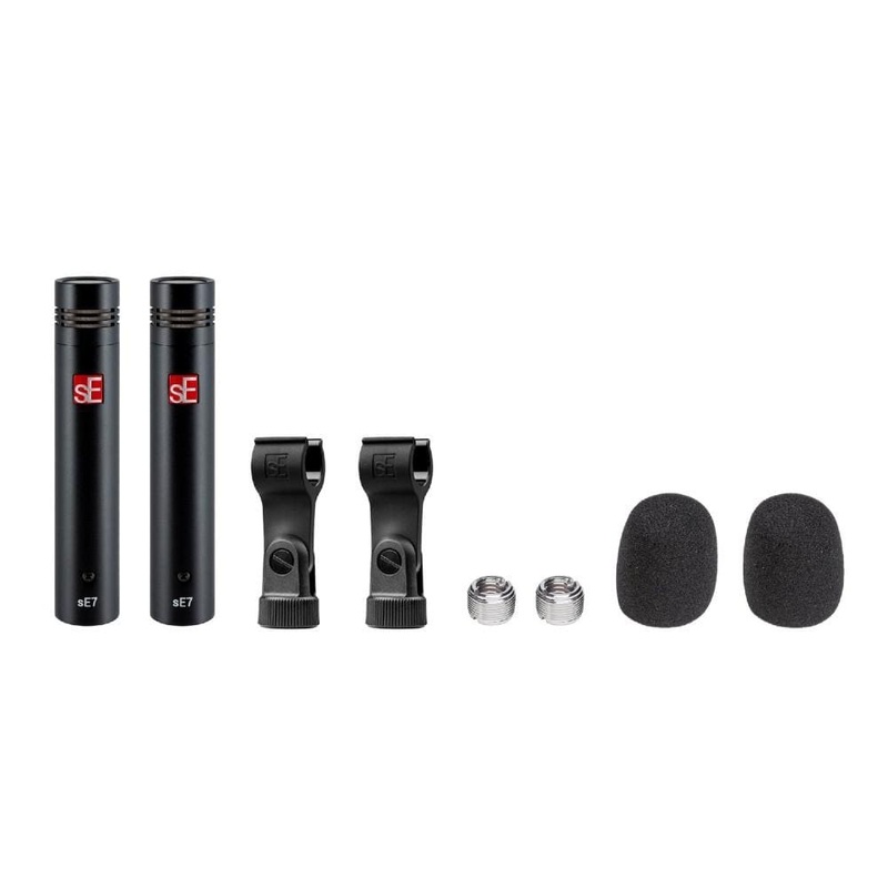 sE Electronics sE7 Small Diaphragm Condenser Microphone- Matched Stereo Pair