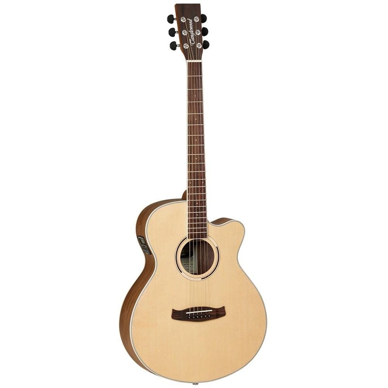 Tanglewood DBTSFCEBW 6-Strings Discovery Exotic Black Walnut Electro Acoustic Guitar