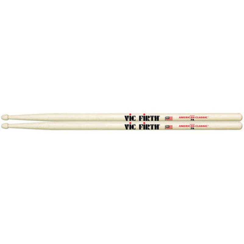 Vic Firth 7A Drumsticks, Wood tip 7/AW