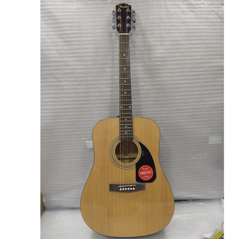 Fender FA-115 Dreadnought Acoustic Guitar Pack – Natural – Open Box B Stock
