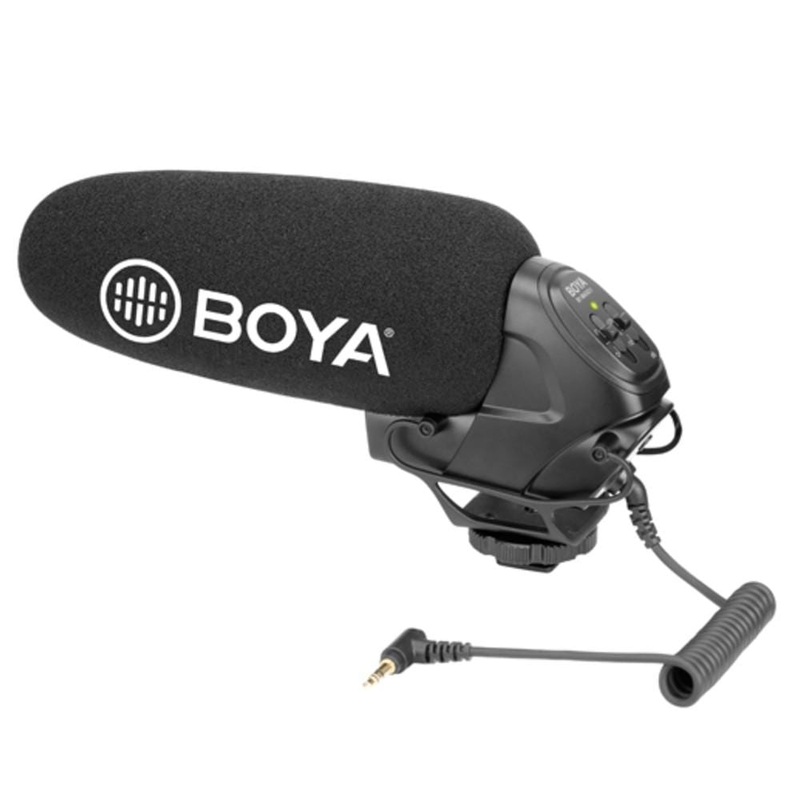 Boya BY-BM3031 On-Camera Super-Cardioid Condenser Shotgun Microphone
