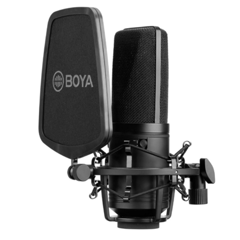Boya BY-M1000 Large-Diaphragm Omnidirectional Condenser Microphone