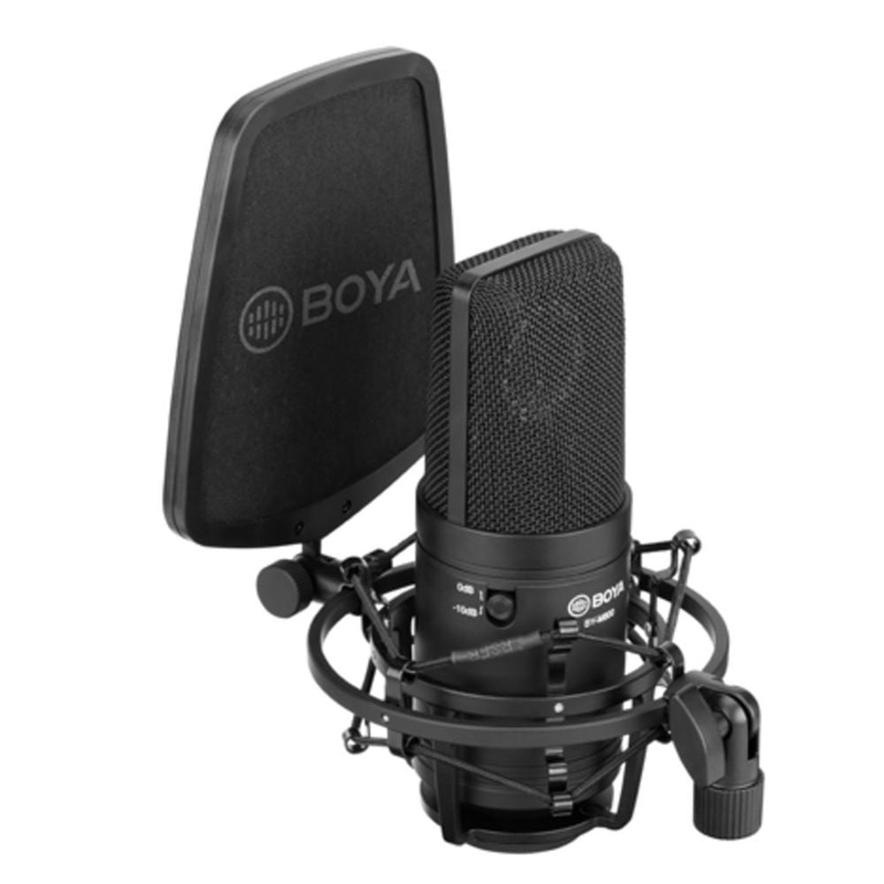 Boya BY-M800 Large Cardioid Diaphragm Condenser Microphone