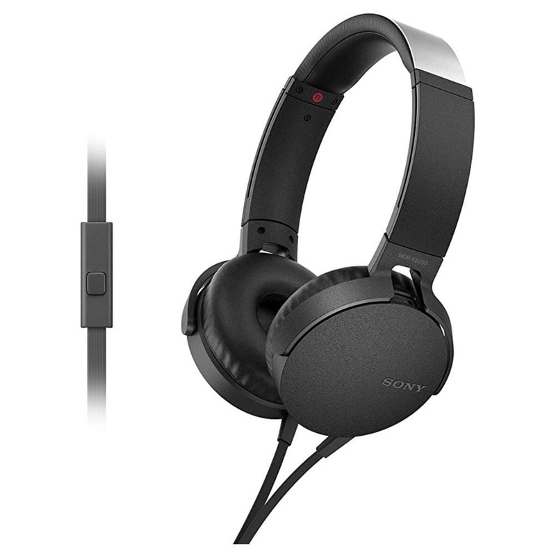 Sony MDR-XB550AP Extra Bass On-Ear Wired Headphones