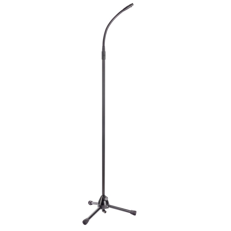 Konig & Meyer 27500-000-55 XLR Microphone Stand with Gooseneck -Black