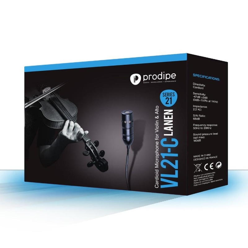 Prodipe VL21-C Cardioid Lanen Violin And Alto Condenser Microphone
