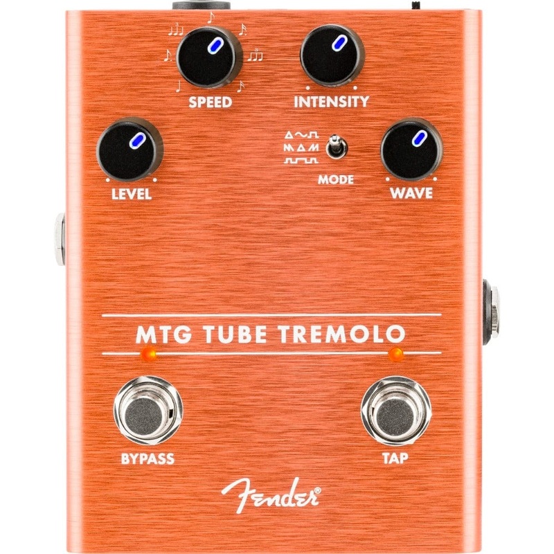Fender MTG Tube Tremolo Effect Pedal- Copper