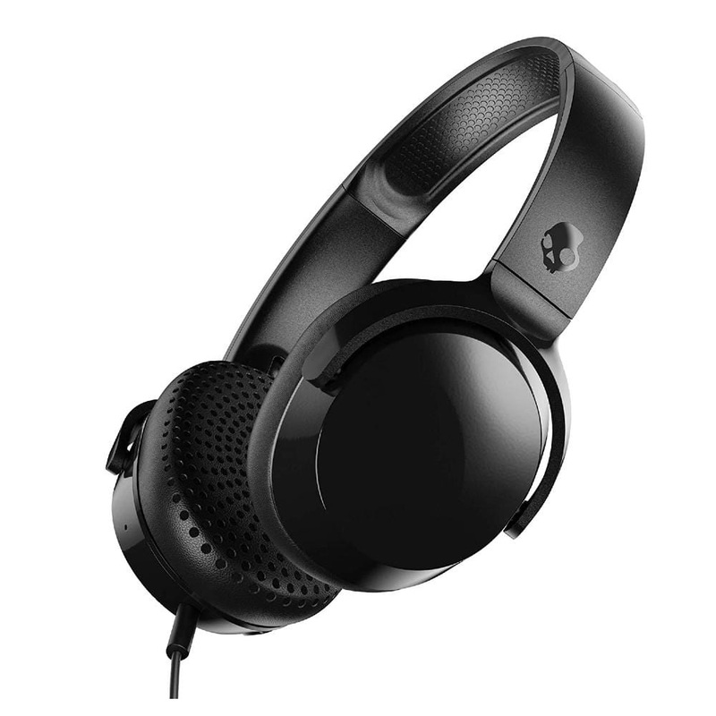 Skullcandy Riff On-Ear Wired Headphones – Black