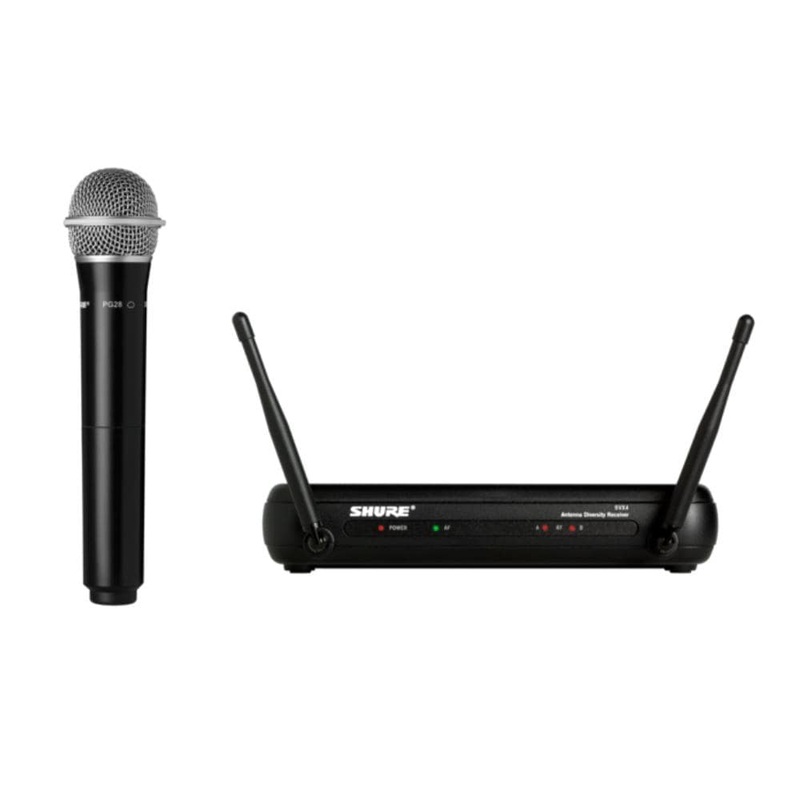 Shure SVX24IN/PG28  Wireless Vocal System With Power Supply
