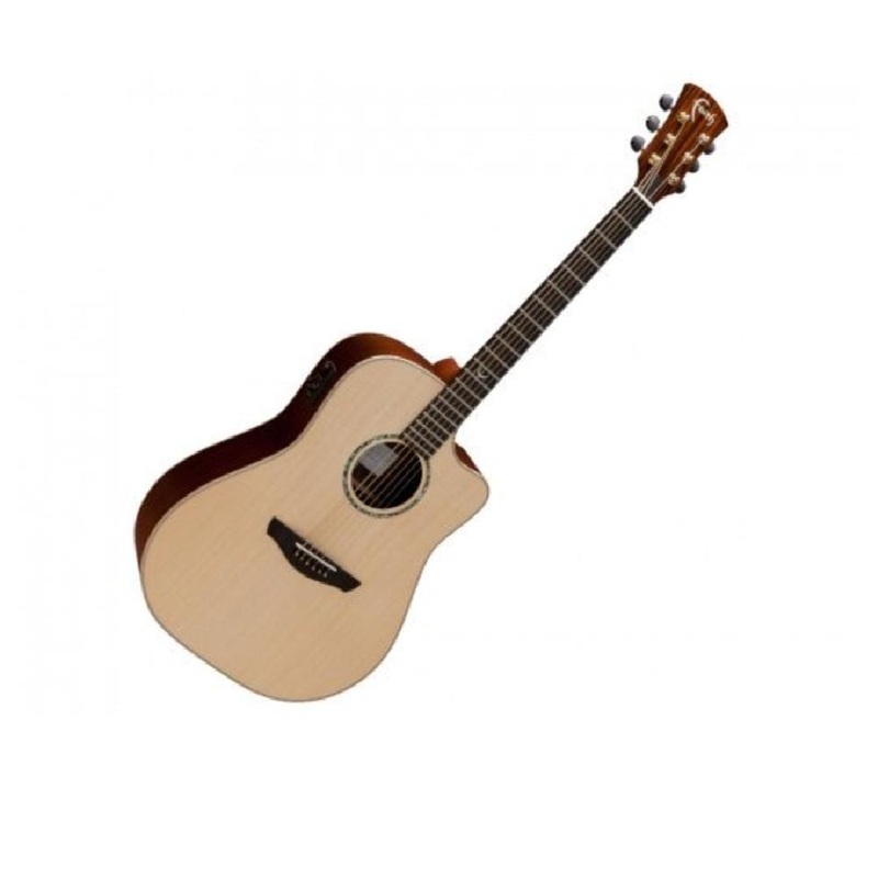 Faith Acoustic Electric Guitar Saturn Dreadnought Cutaway Apollo Series Spruce FA20SCE