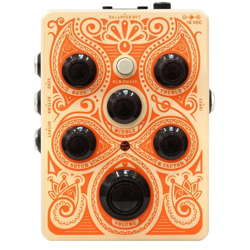 Orange Acoustic Pre Amplifire Pedal