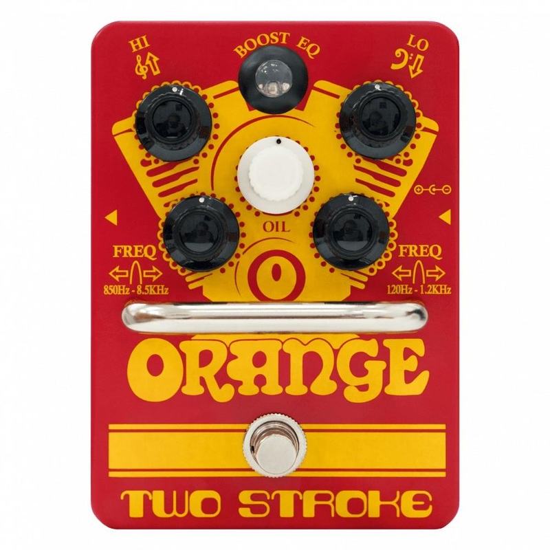 Orange Two Stroke Boost EQ Guitar Effects Pedal