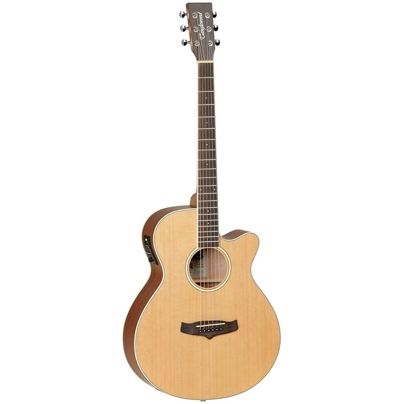 Tanglewood TW9E Winterleaf 6-Strings Electro Acoustic Guitar- Natural Satin