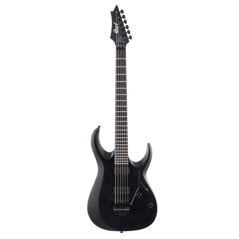 Cort X500 Menace 6 String Electric Guitar – Black Satin